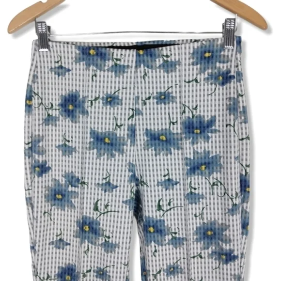 NWT Nanette Lepore Pull-On Floral Pant Size Woman's Small - Picture 3 of 9